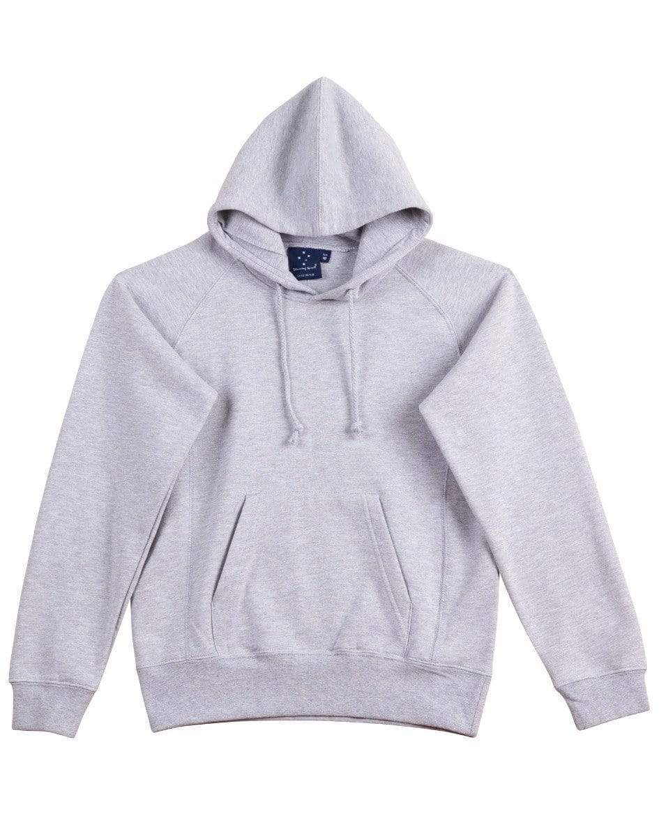 WINNING SPIRIT WARM HUG Fleece Hoodie Ladies FL08 Casual Wear Winning Spirit Grey 8